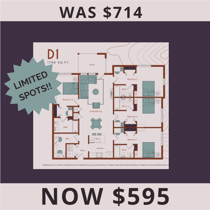 4BR/4BA – D1