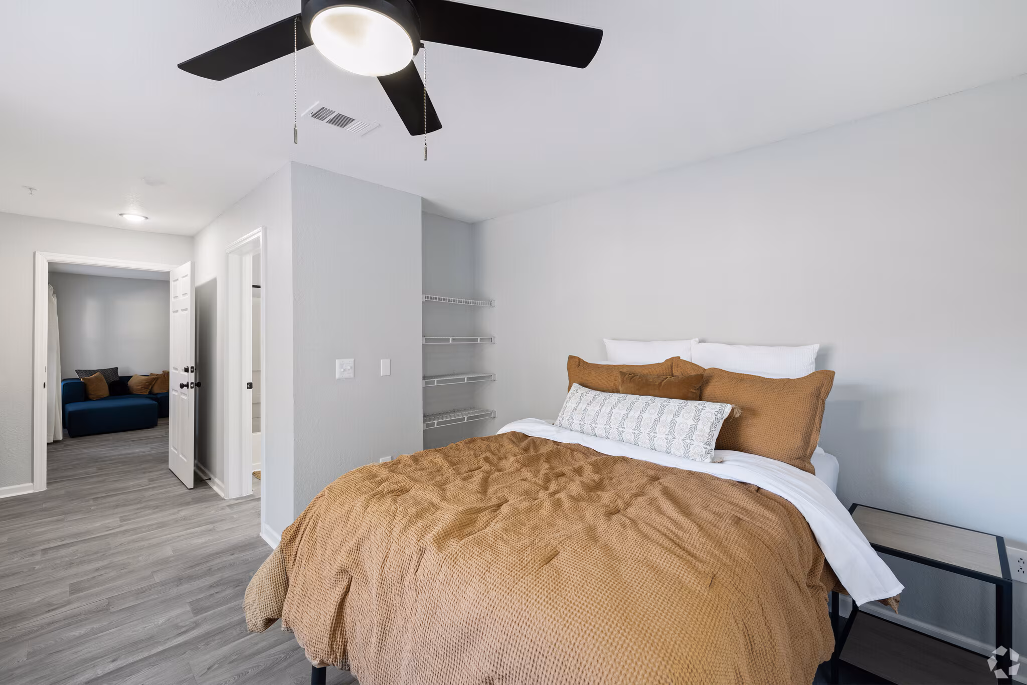 Spacious Bedrooms at The Asher Apartments in Tallahassee, FL