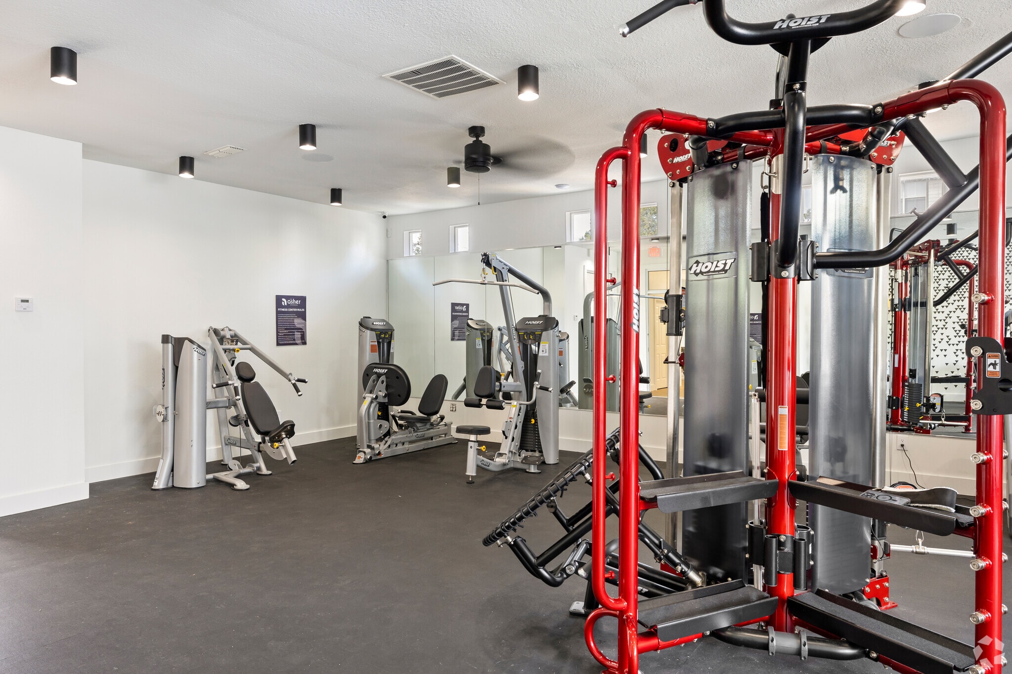 Fitness Center at The Asher Apartments in Tallahassee, FL